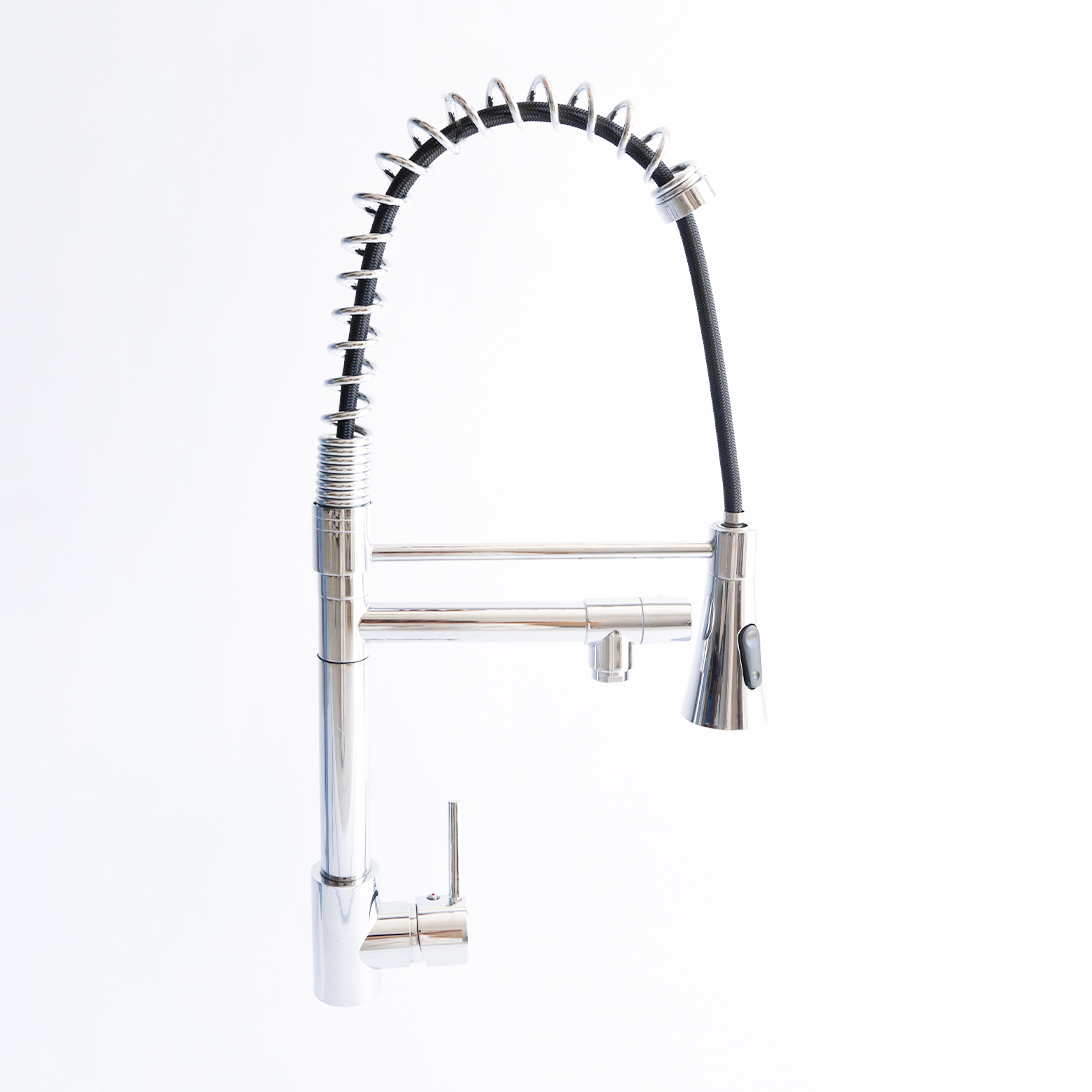 LLave de Cocina Extensible Gira 360º Color Cromo 2 funciones