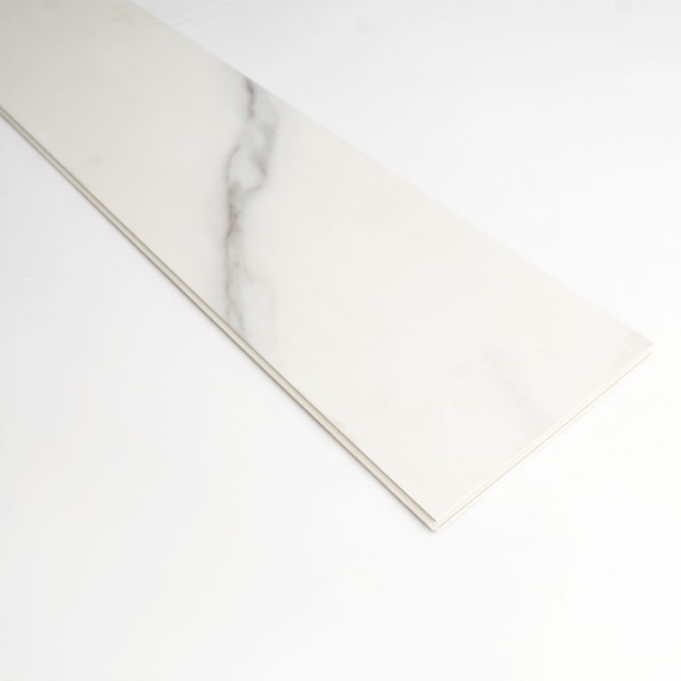 Piso flotante PVC, color blanco